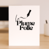 Cahier A4  - La Plume Folle